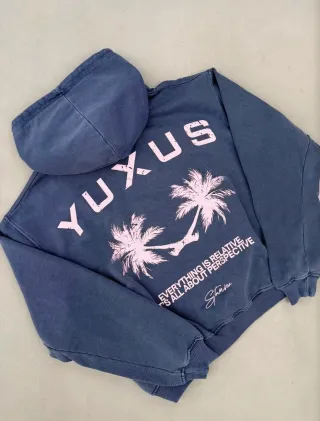 Sudadera con capucha YUXUS azul