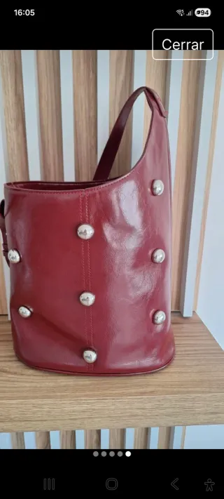 Bolso de hombro tendencia tachuelas