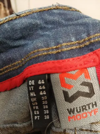 Pantalón de trabajo Wurth azul