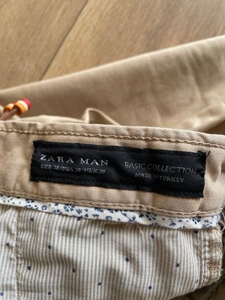 Pantalón Zara Beige