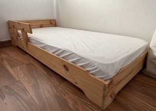 Cama Mendi Muebles Lufe 90x190