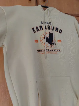 Sudadera Karasuno Haikyuu