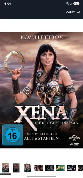 Xena: La Princesa Guerrera - Serie Completa DVD