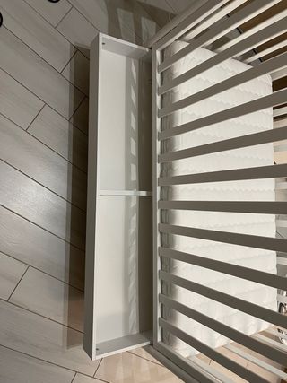 Lettino neonato bianco con materasso Fopoapedretti