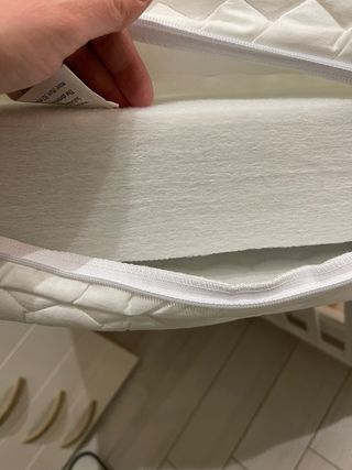 Lettino neonato bianco con materasso Fopoapedretti