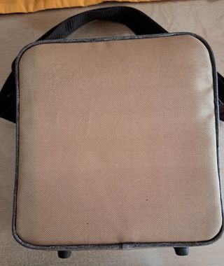 Borsa porta fotocamera beige