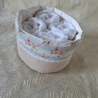 Set 4 mini asciugamani cotone