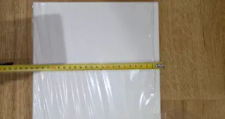 Estante flotante de madera blanco 80cm X 24cm