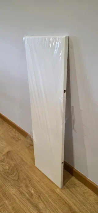 Estante flotante de madera blanco 80cm X 24cm