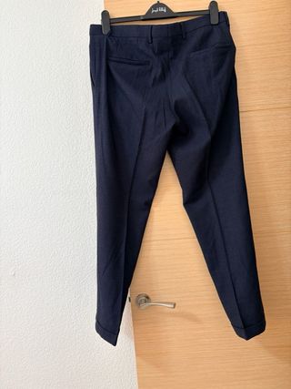Pantalón de vestir Hugo Boss azul