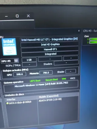 Portátil Acer Negro