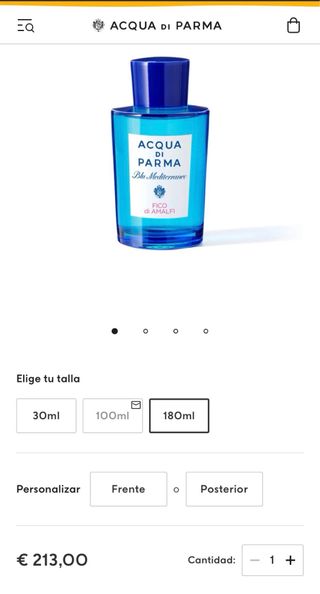 Acqua di Parma Blu Mediterraneo 180 ml.