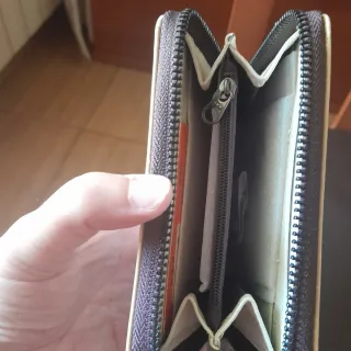 Monedero mujer nuevo búho multicolor