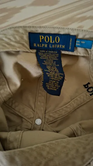 Gorra Polo Ralph Lauren Beige