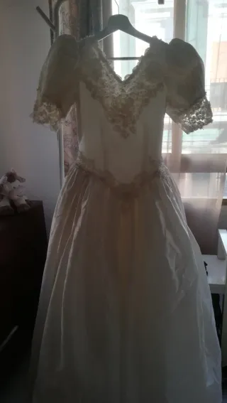 Vestido de Novia Blanco roto