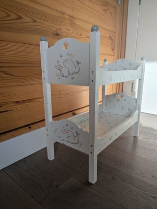 Litera muñecas madera desmontable