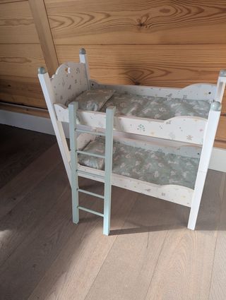 Litera muñecas madera desmontable