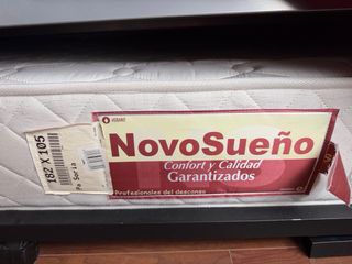 Cama nido 1.05 con colchones cabecero una mesilla