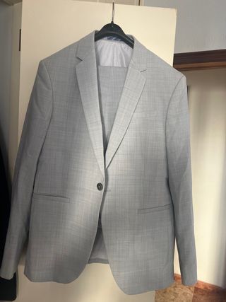 Traje Zara Gris Hombre tall 46