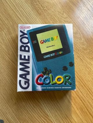 Scatola Game Boy Color Turchese Nintendo