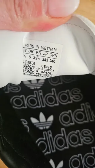 Zapatillas Adidas Samba Vegan Talla 39 1/3 Nuevas