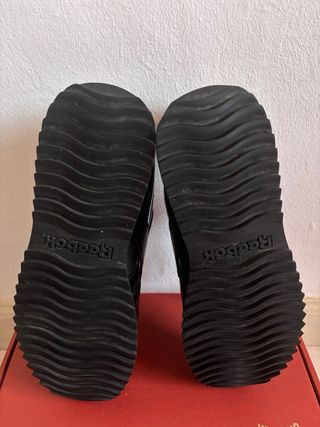 Zapatillas Reebok Talla 38 Cuero Negro Rosa