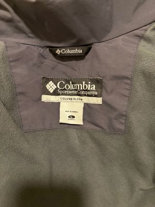 Anorak Columbia Mujer Talla L celeste