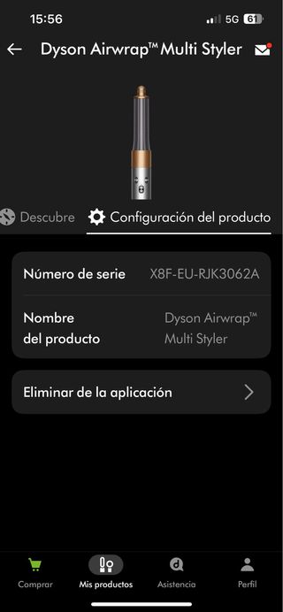 Dyson Airwrap Moldeador con caja y funda