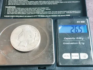 Moneda Peace Dollar Plata 1934
