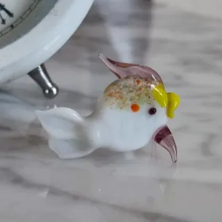 Figura pez cristal Murano colores