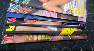 6 color climax adult erotic magazines 1983->1990