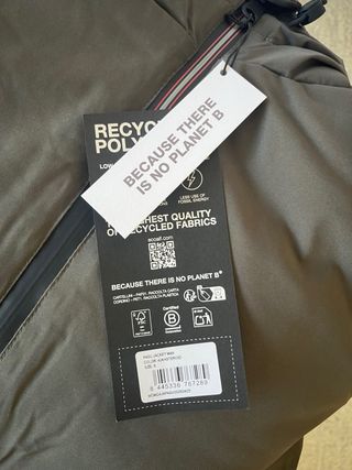 Ecoalf Pasu Verde Talla S - Nuevo con etiquetas