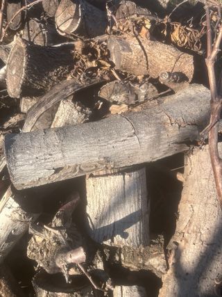 Leña para estufa chimenea o barbacoa