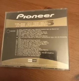 CD Dance Pioneer 5 The Album