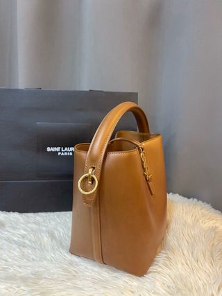 YSL bag  Marrón