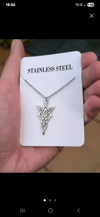 Colgante Arwen Evenstar Acero Inox - LOTR ESDLA