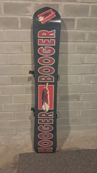 Tabla Snowboard Hooger Booger 150cm Vintage