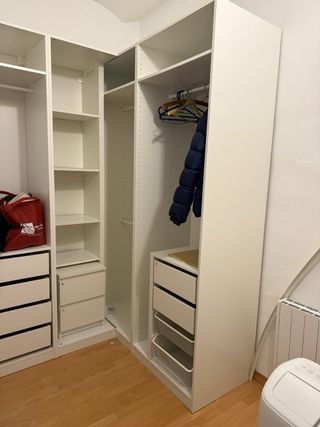 Armario esquinero PAX IKEA blanco