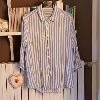 Camicetta Arix & Fashion righe blu/bianco taglia u