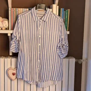 Camicetta Arix & Fashion righe blu/bianco taglia u