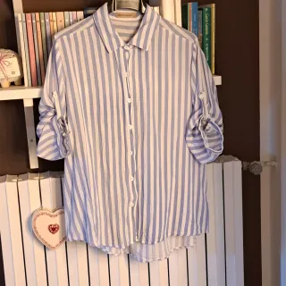Camicetta Arix & Fashion righe blu/bianco taglia u