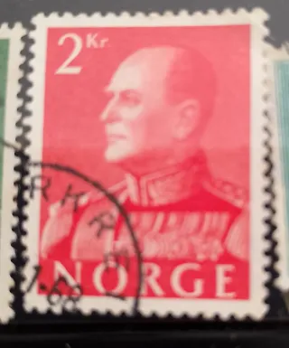 Francobolli Norvegia e Danimarca