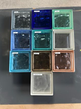 Bloques de Vidrio para Pared