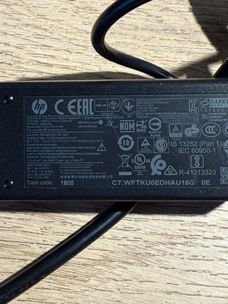 Cargador HP CT:WFTKUOEDHAU16G