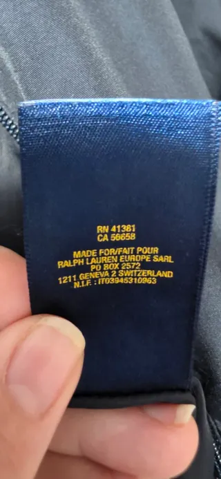 Chaqueta corta vientos Polo Ralph Lauren Talla L