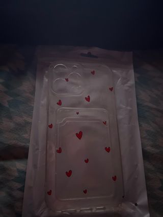 Custodia iPhone 13 Pro Max con cuoricini