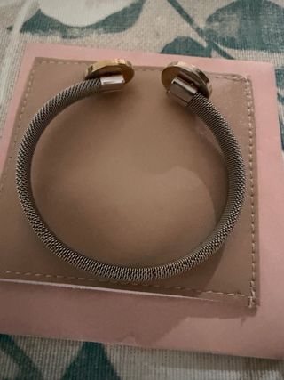 Pulsera Bulgari Oro y acero