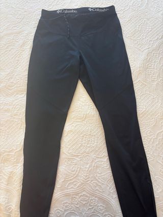 Columbia Leggings Térmicos Mujer Negro