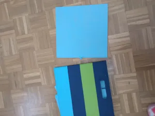 Caja de Almacenamiento con Rayas