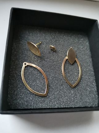 Pendientes Oro macizo 18 kilates nuevos